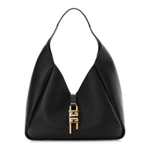 Givenchy Medium Calfskin G-Lock Hobo Black